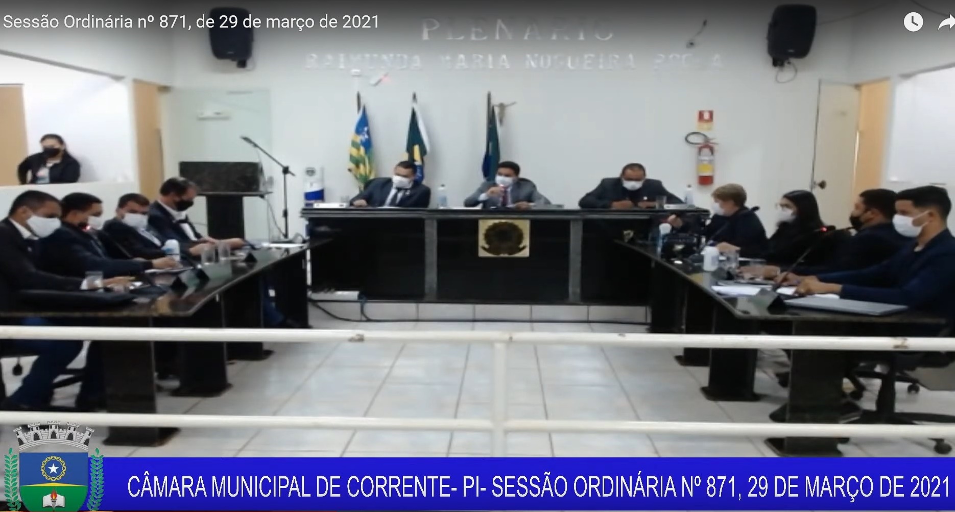 Câmara Municipal de Corrente aprova alteração da alíquota patronal do CorrentePrev 